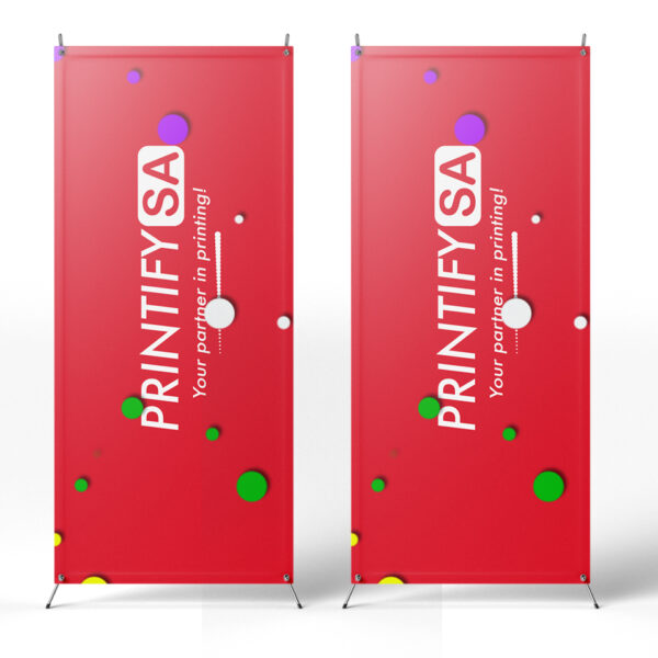 Printed X Banner