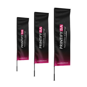 telescopic banner double sided